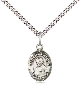 Pewter Saint John Neumann Medal Religious and Catholic Jewelry Engraved Catholic Saint Jewelry