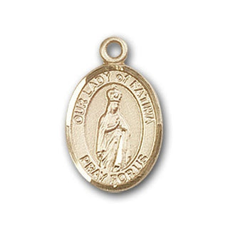 Gold-Filled Our Lady of Fatima Pendant