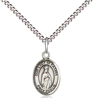 Pewter Our Lady of Fatima Medal Religious and Catholic Jewelry Engraved Catholic Saint Jewelry
