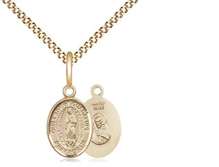 Gold-Filled Our Lady of Guadalupe Pendant