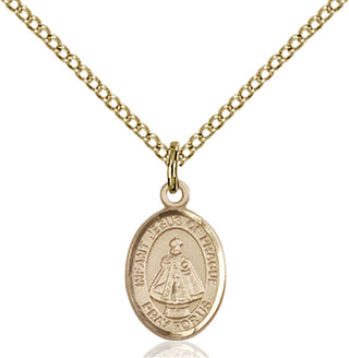 Gold-Filled Infant of Prague Pendant
