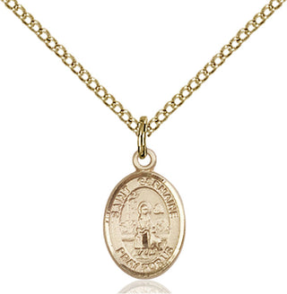 Gold-Filled St. Germaine Cousin Pendant