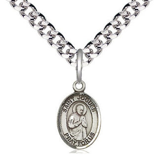 Pewter Saint Isaac Jogues Medal Religious and Catholic Jewelry Engraved Catholic Saint Jewelry