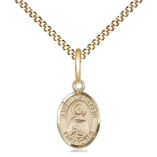 Gold-Filled St. Anastasia Pendant