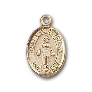Gold-Filled Saint Nino de Atocha Pendant