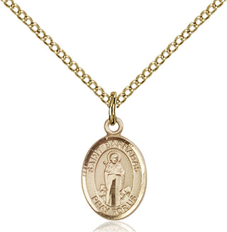 Gold-Filled St. Barnabas Pendant