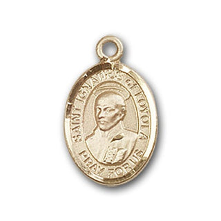 Gold-Filled Saint Ignatius of Loyola Pendant