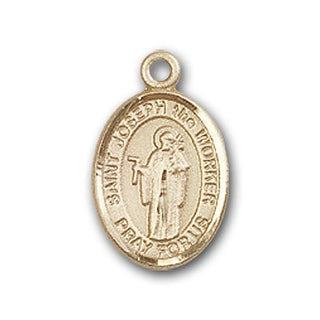 Gold-Filled Saint Joseph The Worker Pendant