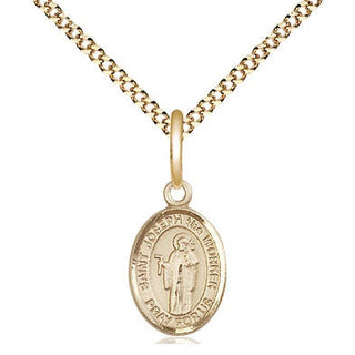 Gold-Filled St. Joseph The Worker Pendant