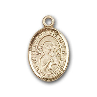 Gold-Filled Our Lady of Perpetual Help Pendant