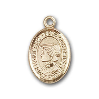 Gold-Filled Saint Elizabeth Ann Seton Pendant