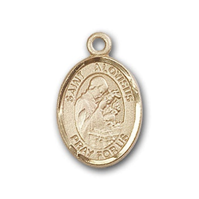 Gold-Filled St. Aloysius Gonzaga Pendant