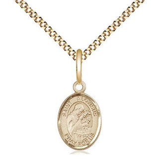 Gold-Filled St. Aloysius Gonzaga Pendant