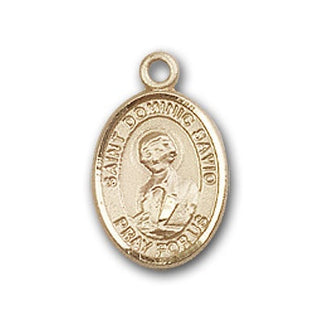 Gold-Filled Saint Dominic Savio Pendant