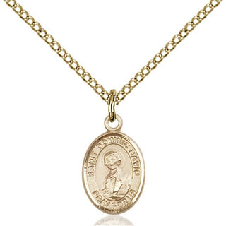 Gold-Filled St. Dominic Savio Pendant