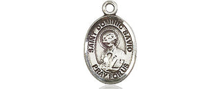 Pewter Saint Dominic Savio Medal Engraved Catholic Saint Jewelry