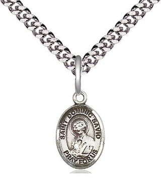 Pewter Saint Dominic Savio Medal Religious and Catholic Jewelry Engraved Catholic Saint Jewelry