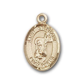 Gold-Filled Saint Stephanie Pendant