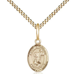 Gold-Filled St. Stephanie Pendant