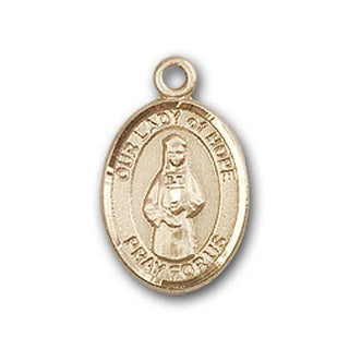 Gold-Filled Our Lady of Hope Pendant