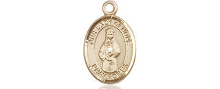 14kt Gold Our Lady of Hope Medal Engraved Catholic Saint Jewelry