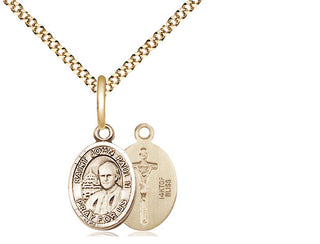 Gold-Filled Pope John Paul II Pendant