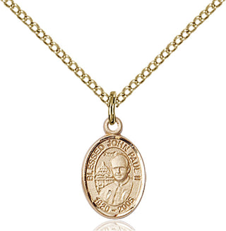 Gold-Filled Pope John Paul II Pendant