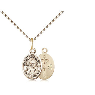 14kt Gold Saint John Paul II Medal