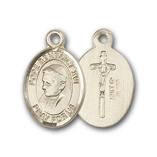 Gold-Filled Pope Benedict XVI Pendant