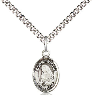Pewter Saint Madeline Sophie Barat Medal Religious and Catholic Jewelry Engraved Catholic Saint Jewelry