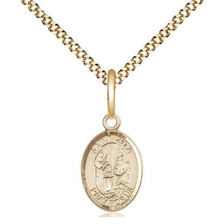 Gold-Filled St. Zita Pendant