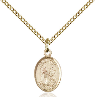 Gold-Filled St. Zita Pendant