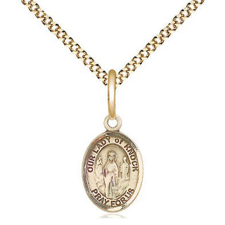 Gold-Filled Our Lady of Knock Pendant