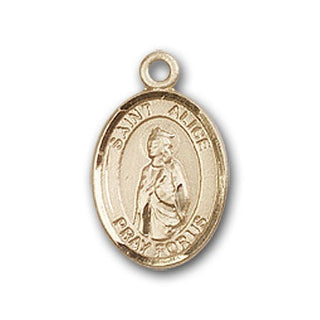 Gold-Filled Saint Alice Pendant
