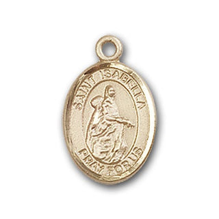 Gold-Filled Saint Isabella of Portugal Pendant