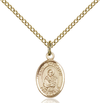 Gold-Filled St. Christian Demosthenes Pendant