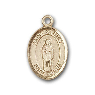 Gold-Filled Saint Samuel Pendant