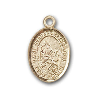 Gold-Filled Saint Bernard of Montjoux Pendant
