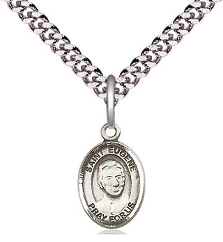 Pewter Saint Eugene de Mazenod Medal Religious and Catholic Jewelry Engraved Catholic Saint Jewelry