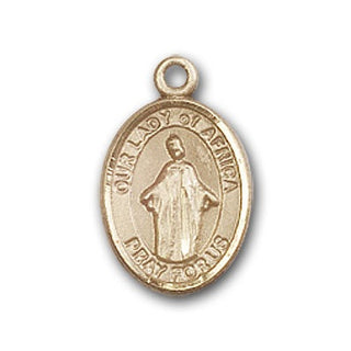 Gold-Filled Our Lady of Africa Pendant