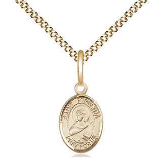 Gold-Filled St. Perpetua Pendant
