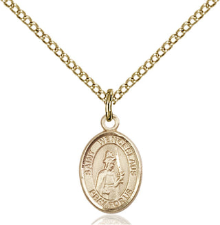 Gold-Filled St. Wenceslaus Pendant