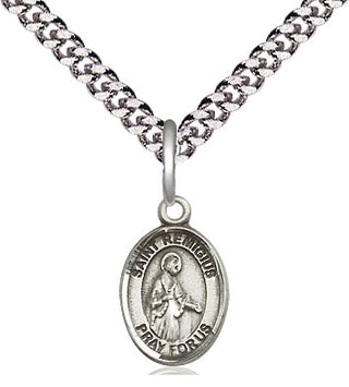 Pewter Saint Remigius of Reims Medal Religious and Catholic Jewelry Engraved Catholic Saint Jewelry