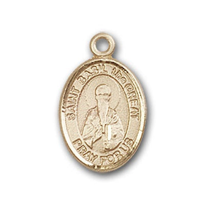 Gold-Filled St. Basil the Great Pendant