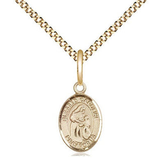 Gold-Filled Blessed Caroline Gerhardinger Pendant