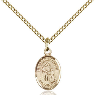 Gold-Filled Blessed Caroline Gerhardinger Pendant