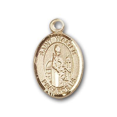 Gold-Filled St. Walter of Pontnoise Pendant