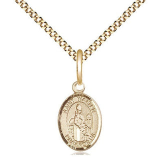 Gold-Filled St. Walter of Pontnoise Pendant