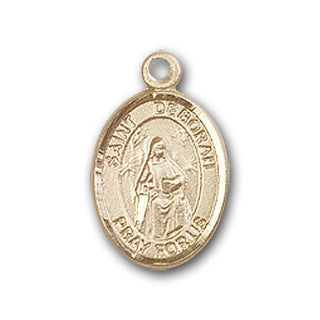 Gold-Filled Saint Deborah Pendant