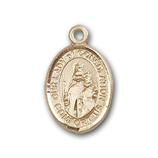 Gold-Filled Our Lady of Consolation Pendant